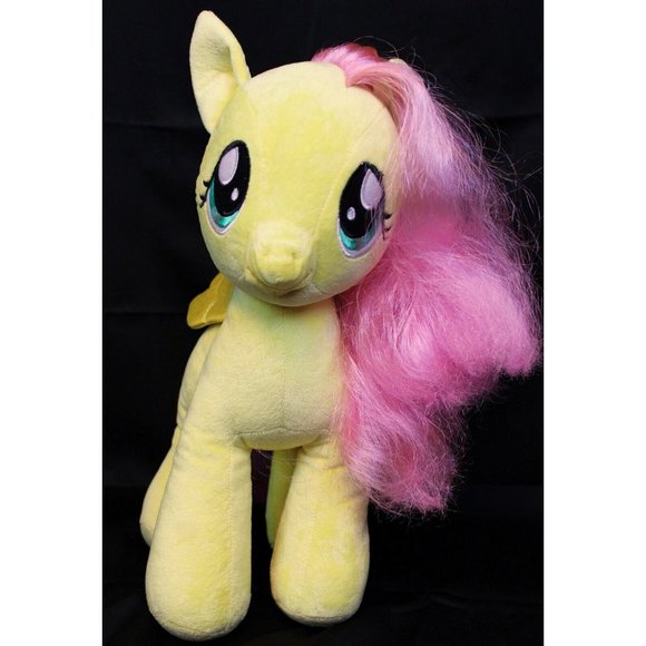 BAB MLP Fluttershy 16'' Plush Stuffed Animal Yellow Butterfly My Little Pony - Picture 1 of 9